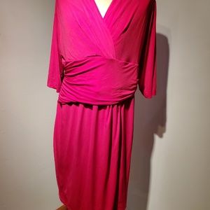 Suzi Chin for Maggy Boutique 18 W Long Sleeve Dres